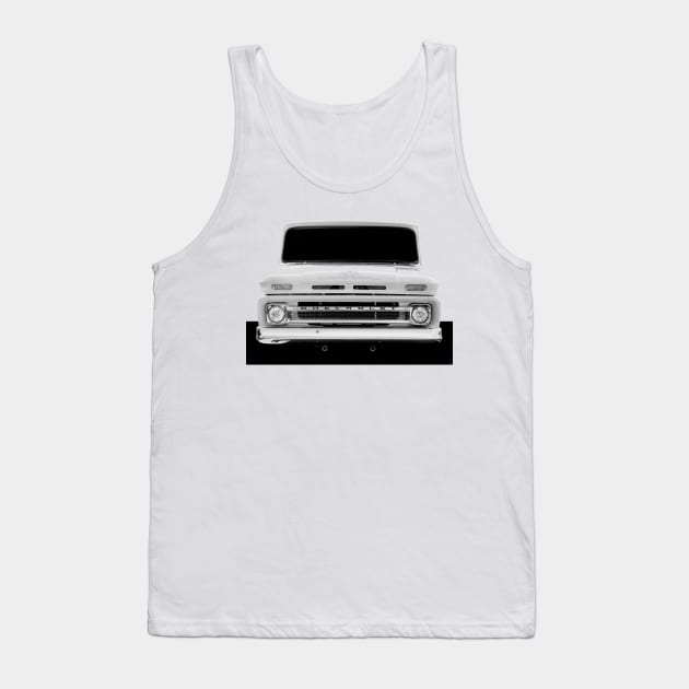 1965 Chevy C-10 - High Key Tank Top by mal_photography